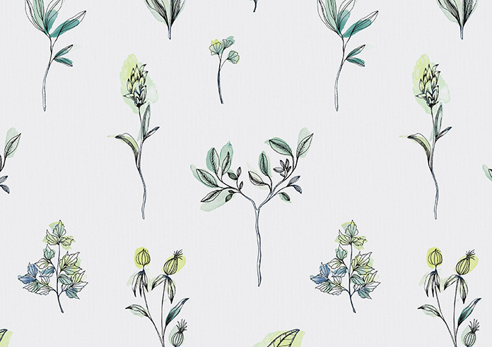Herb Garden, Sage - Twist&Fit Roller Blind - Image 6